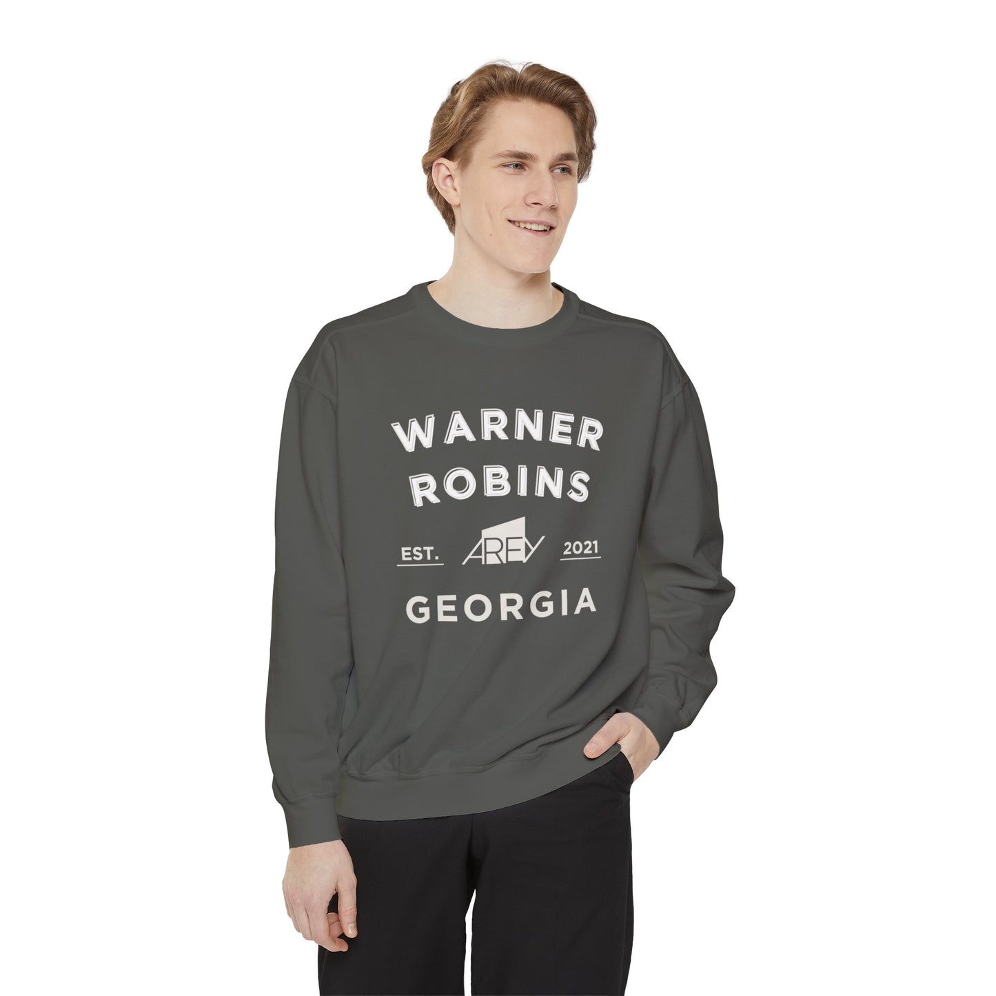 AREY x Warner Robins Comfort Colors Sweatshirt