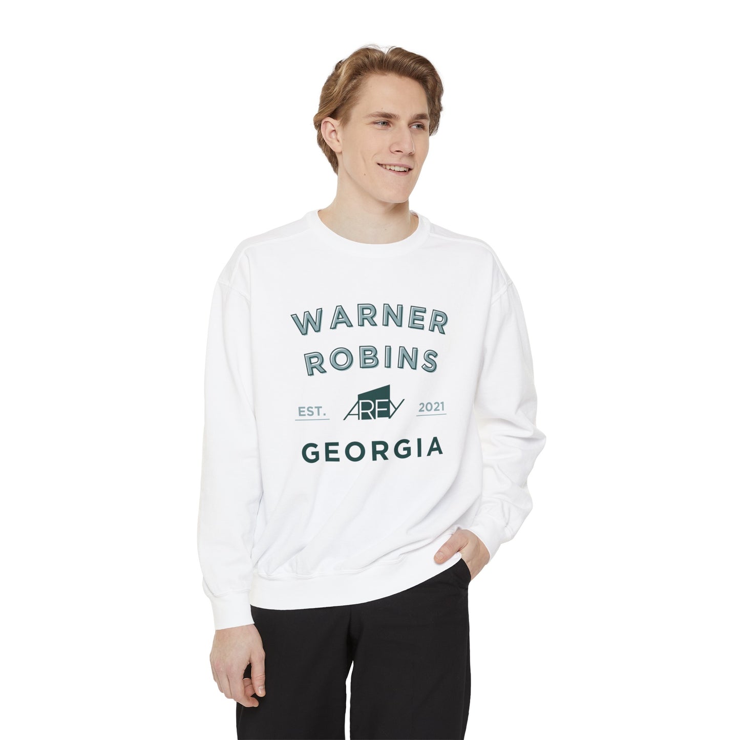 AREY x Warner Robins Comfort Colors Sweatshirt