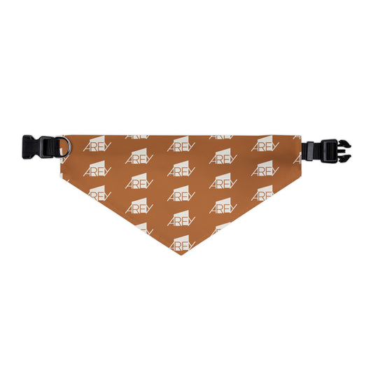 AREY Pet Bandana Collar - Brown