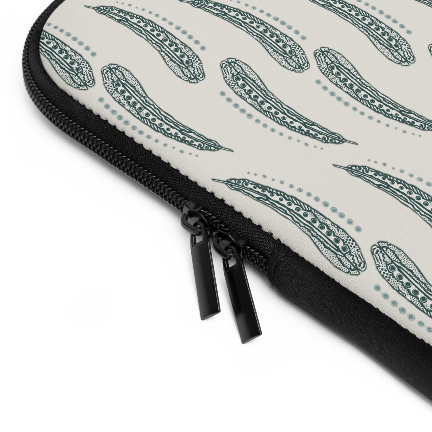 AREY Feather Laptop Sleeve - Cream