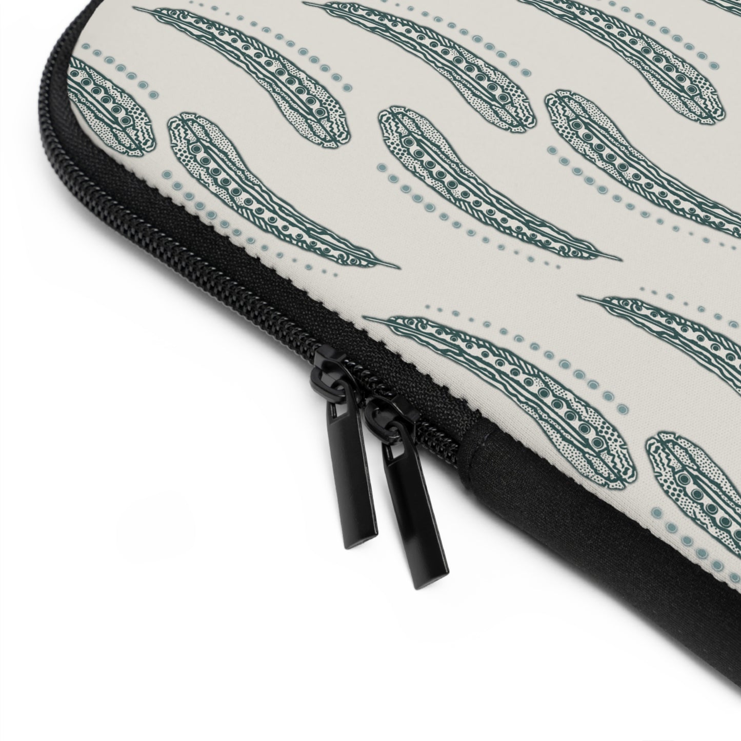 AREY Feather Laptop Sleeve - Cream