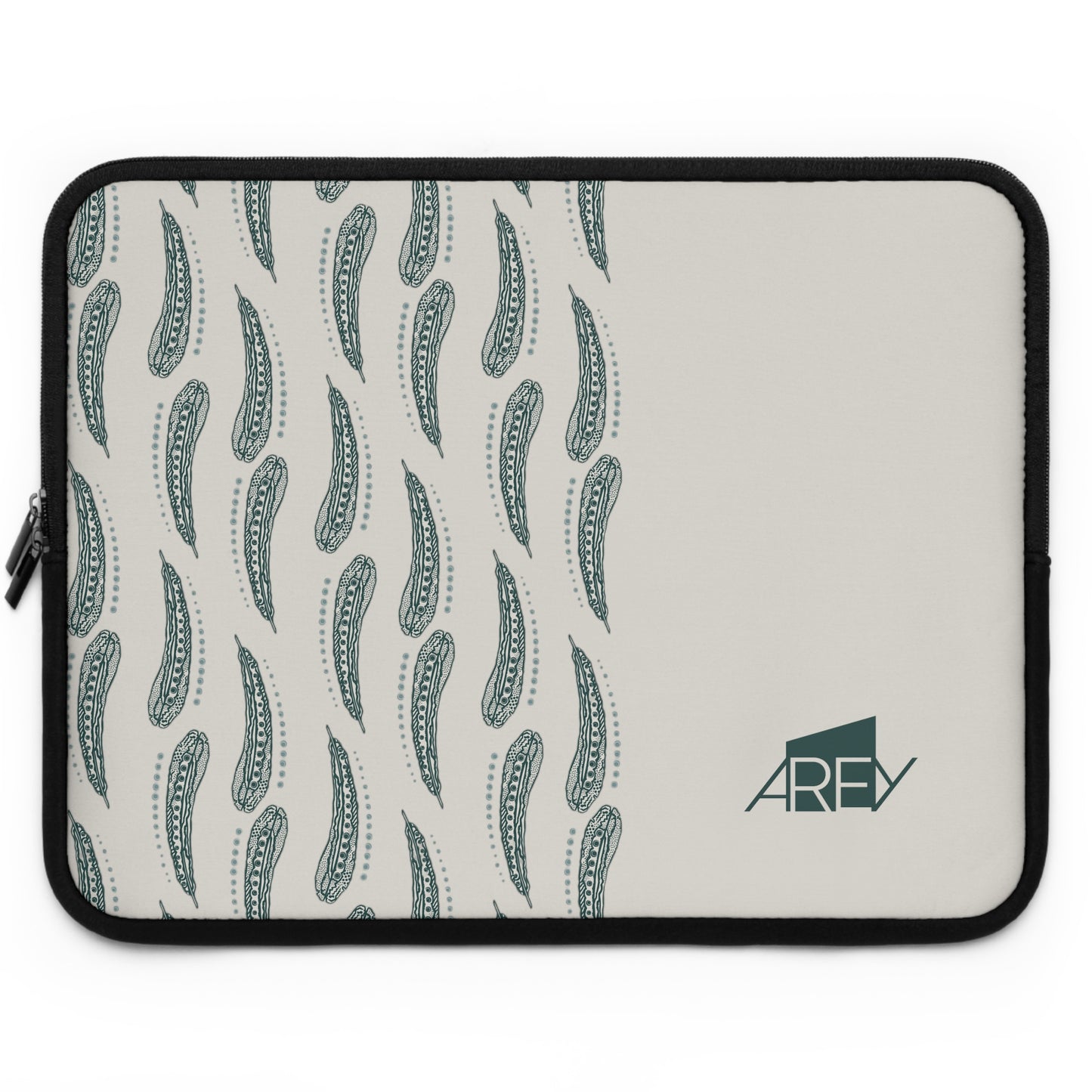 AREY Feather Laptop Sleeve - Cream