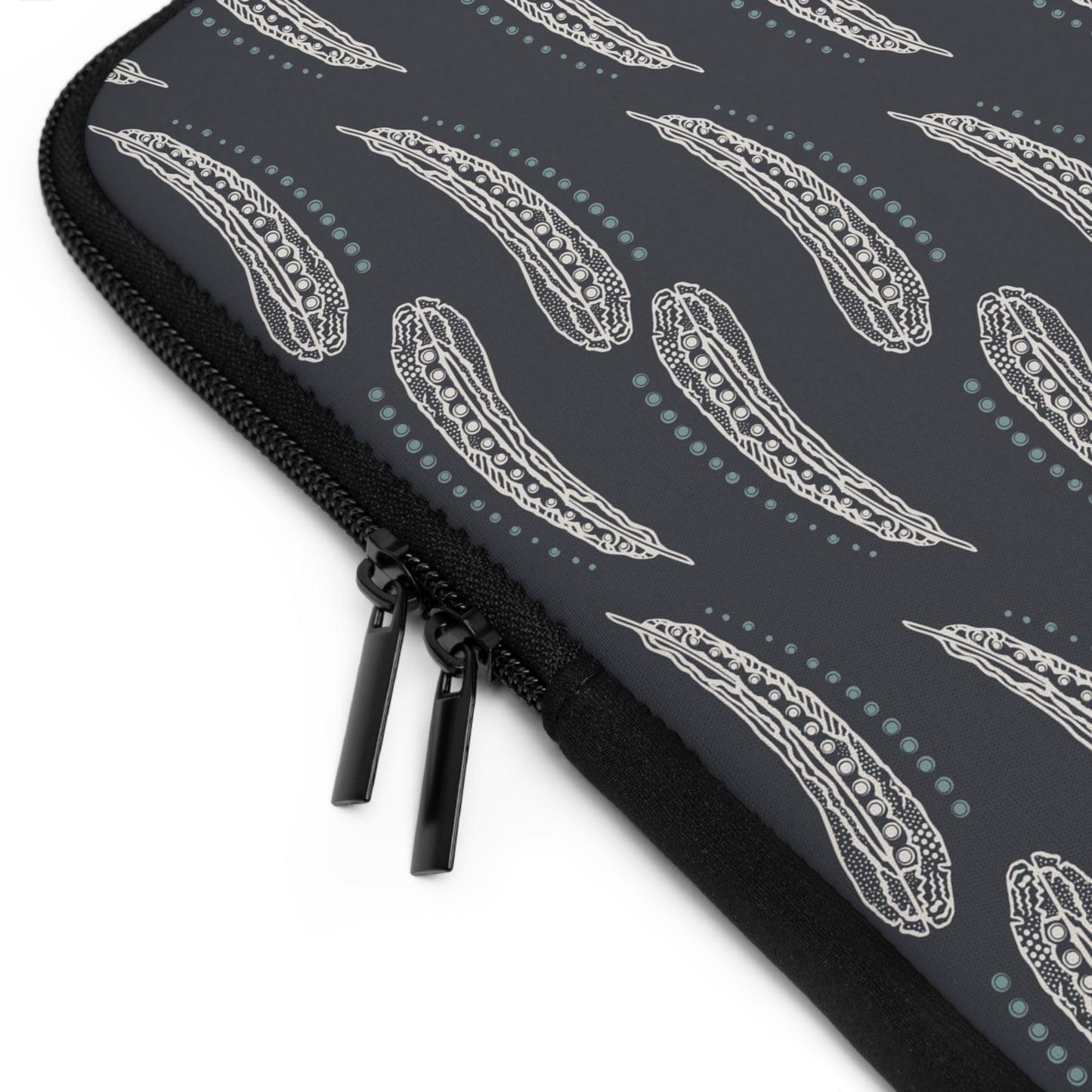 AREY Feather Laptop Sleeve - Charcoal