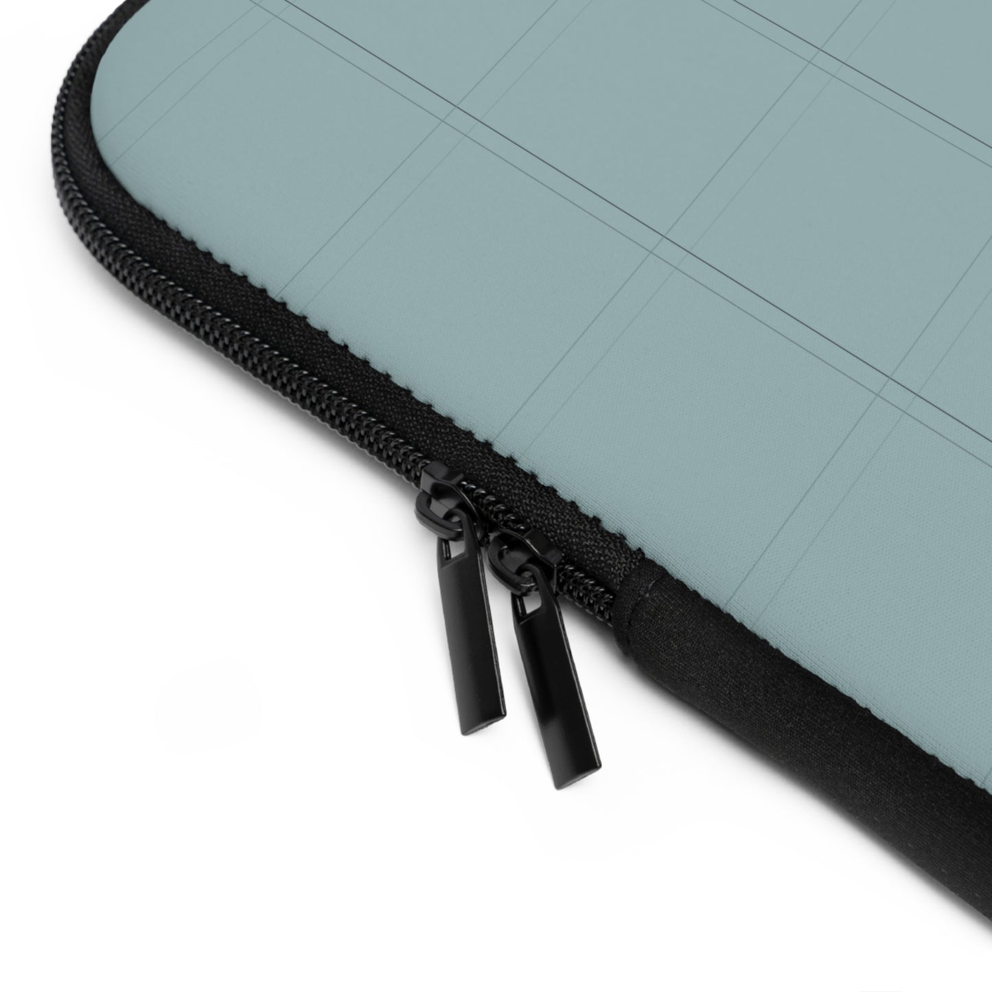 AREY Plaid Laptop Sleeve - Seafoam