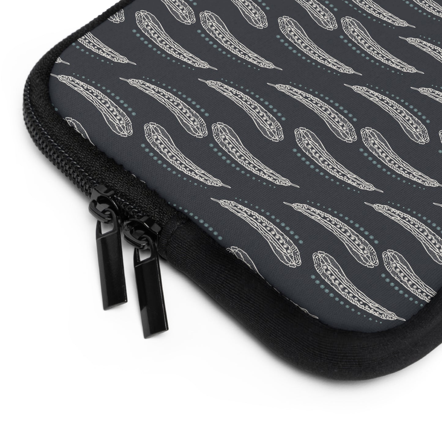 AREY Feather Laptop Sleeve - Charcoal