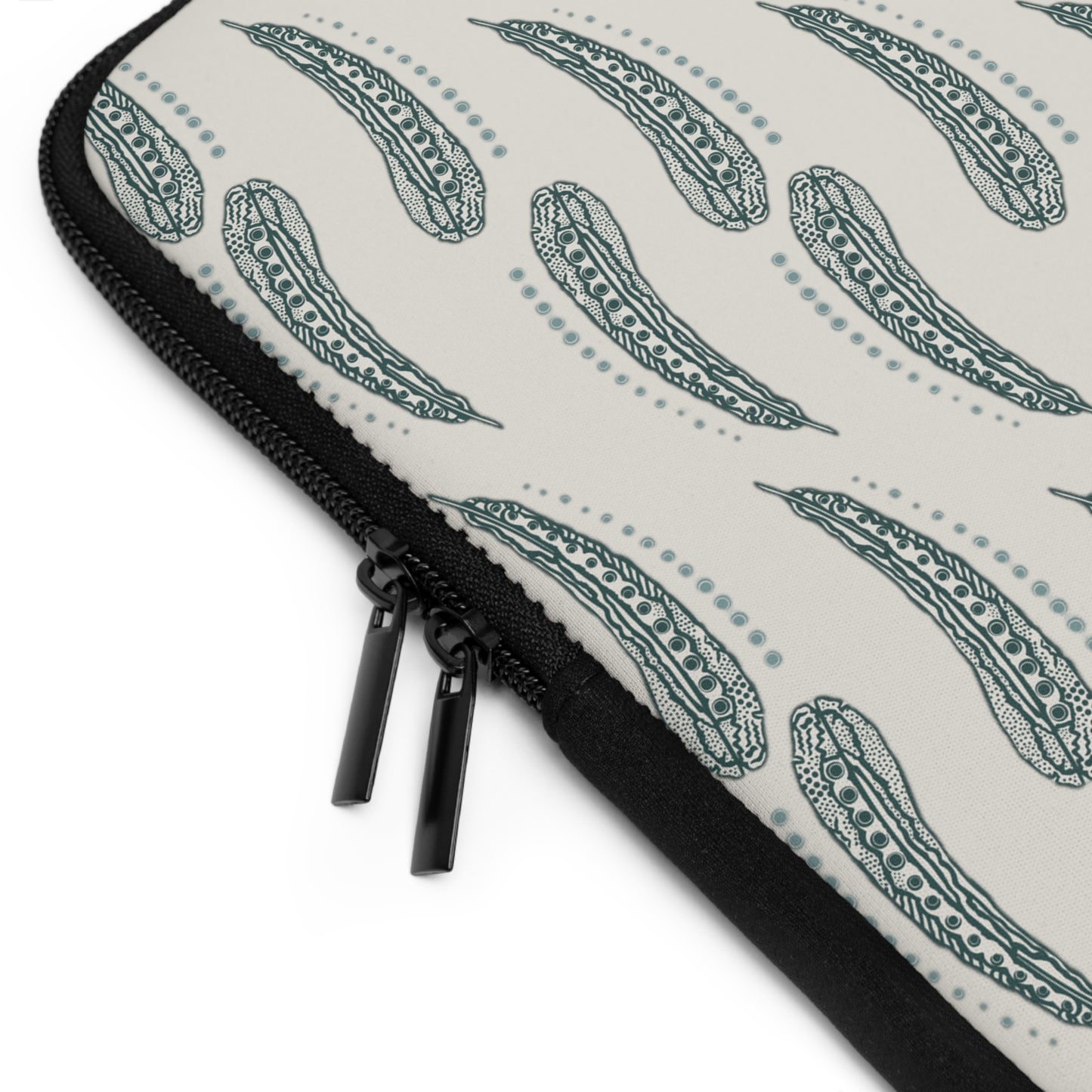 AREY Feather Laptop Sleeve - Cream