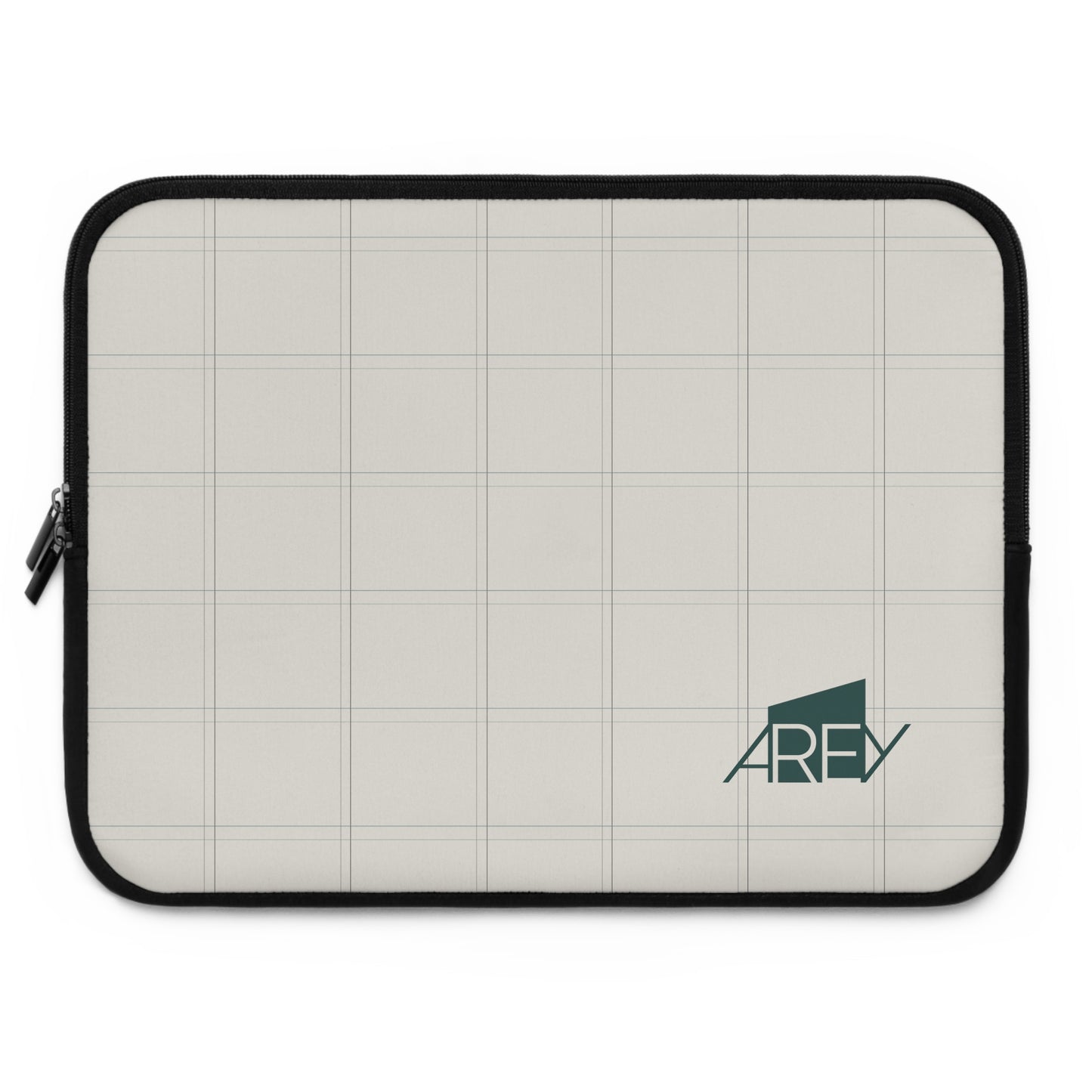 AREY Plaid Laptop Sleeve - Cream