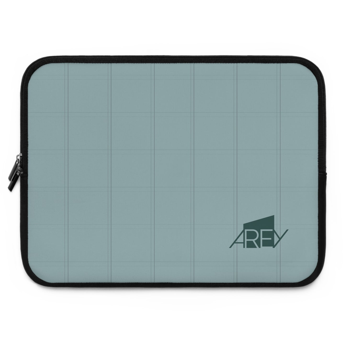 AREY Plaid Laptop Sleeve - Seafoam