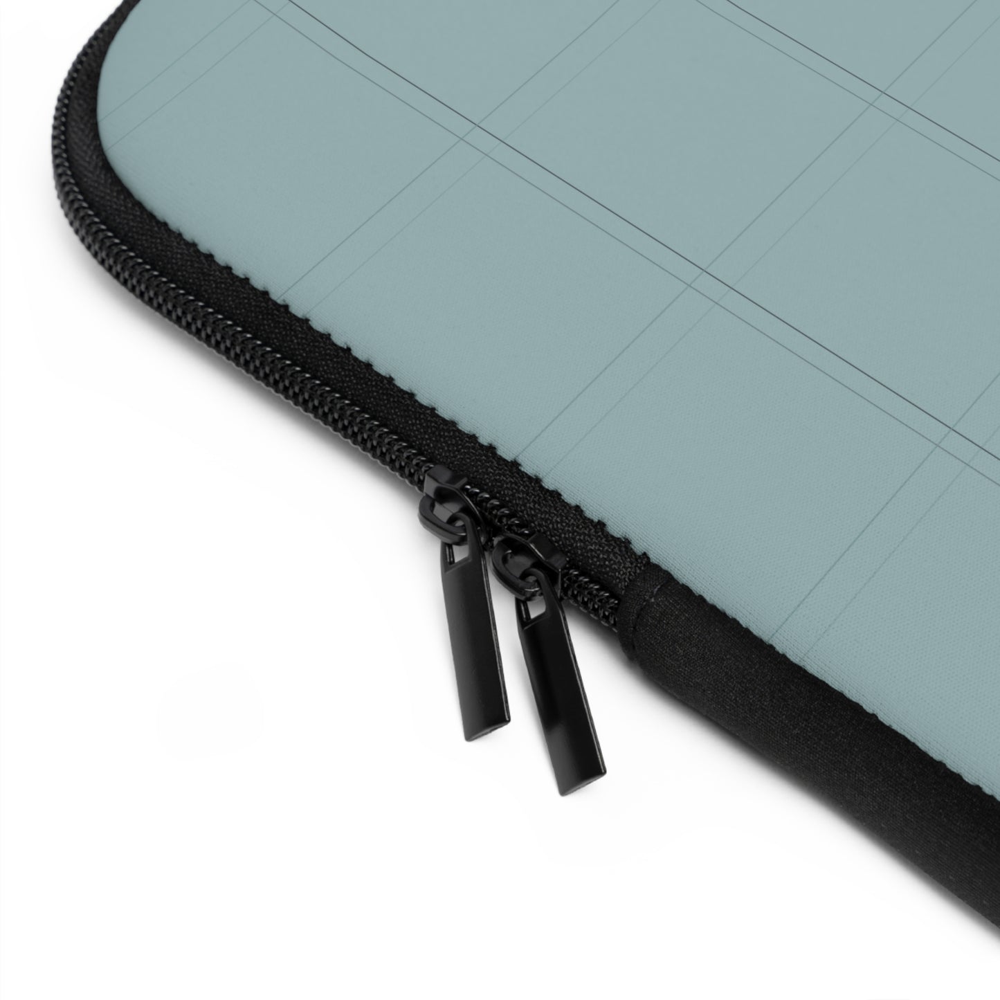 AREY Plaid Laptop Sleeve - Seafoam