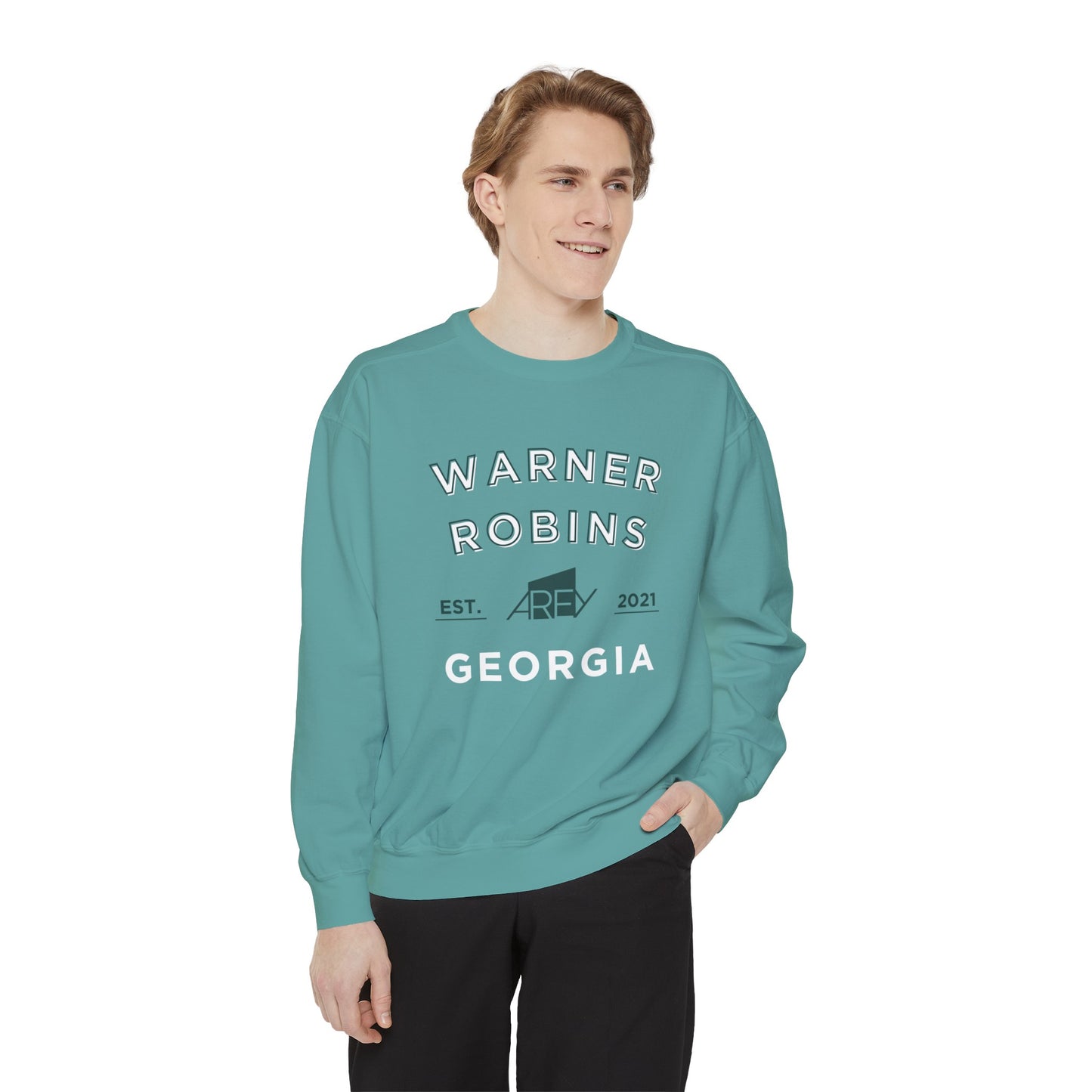 AREY x Warner Robins Comfort Colors Sweatshirt