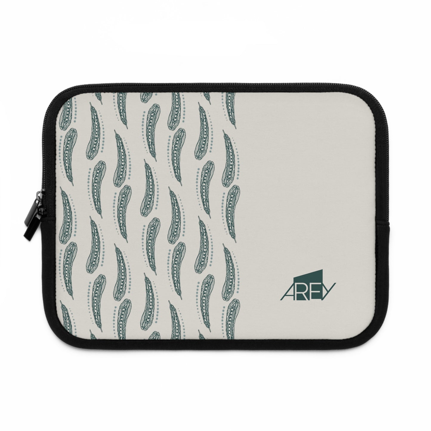 AREY Feather Laptop Sleeve - Cream