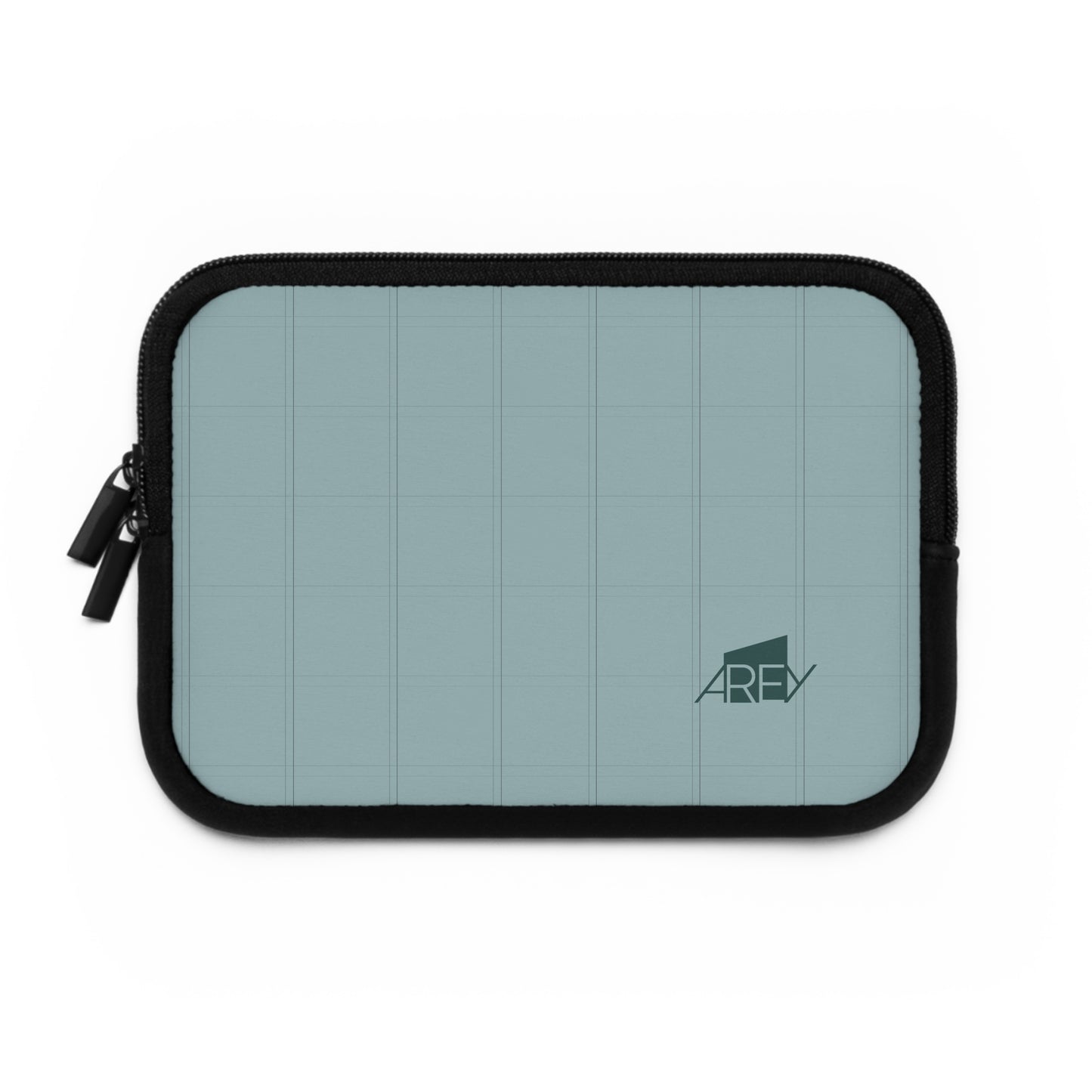 AREY Plaid Laptop Sleeve - Seafoam