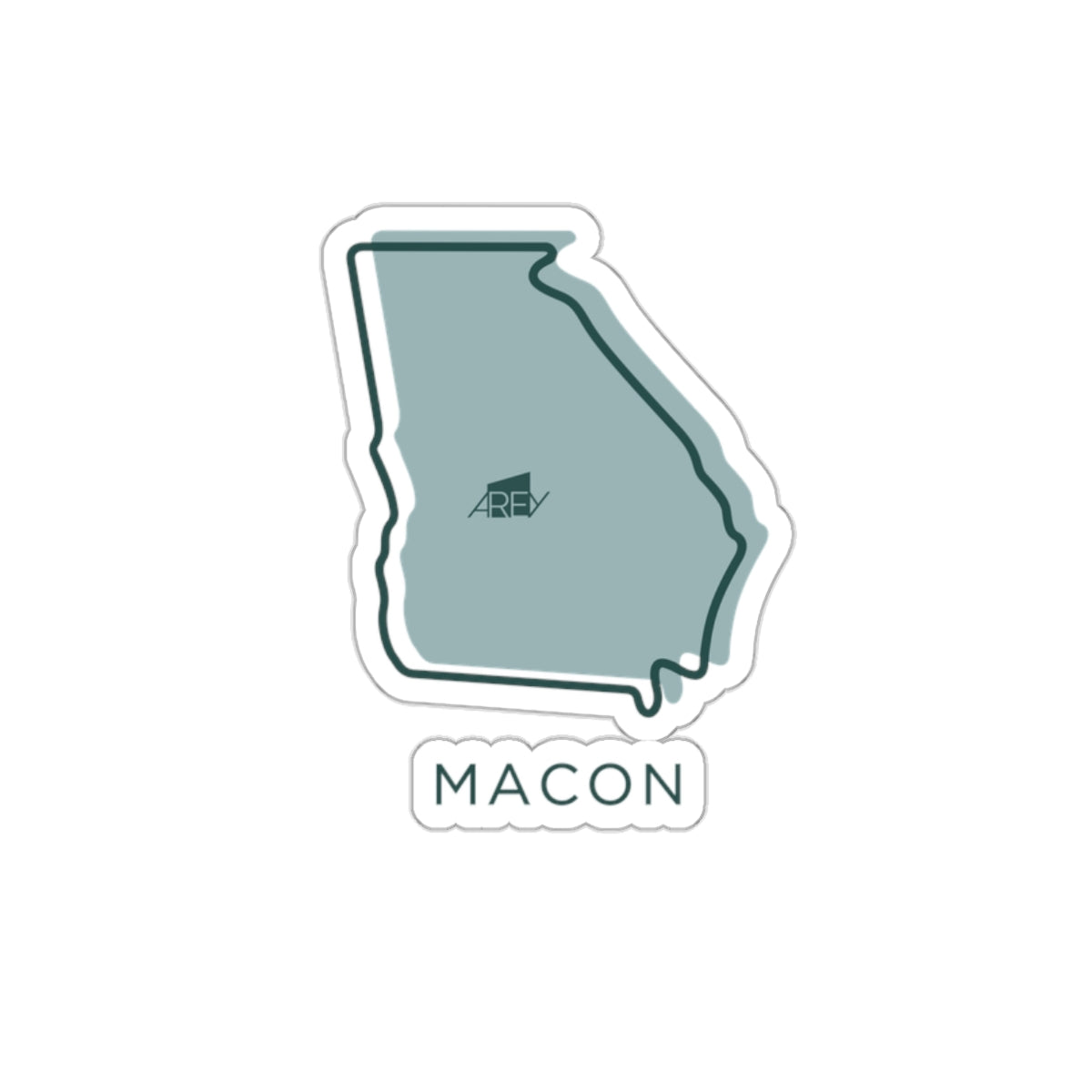 AREY "Macon" Sticker