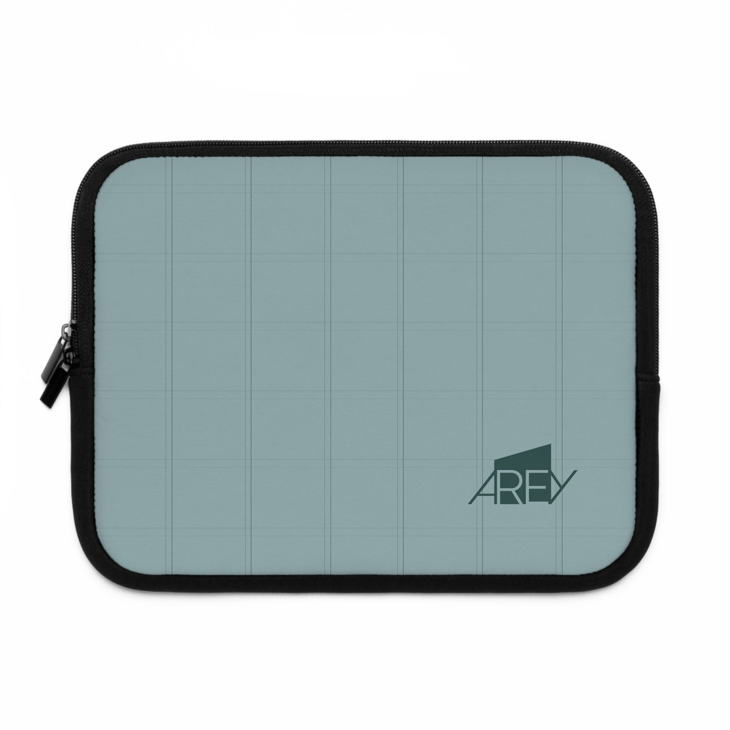 AREY Plaid Laptop Sleeve - Seafoam