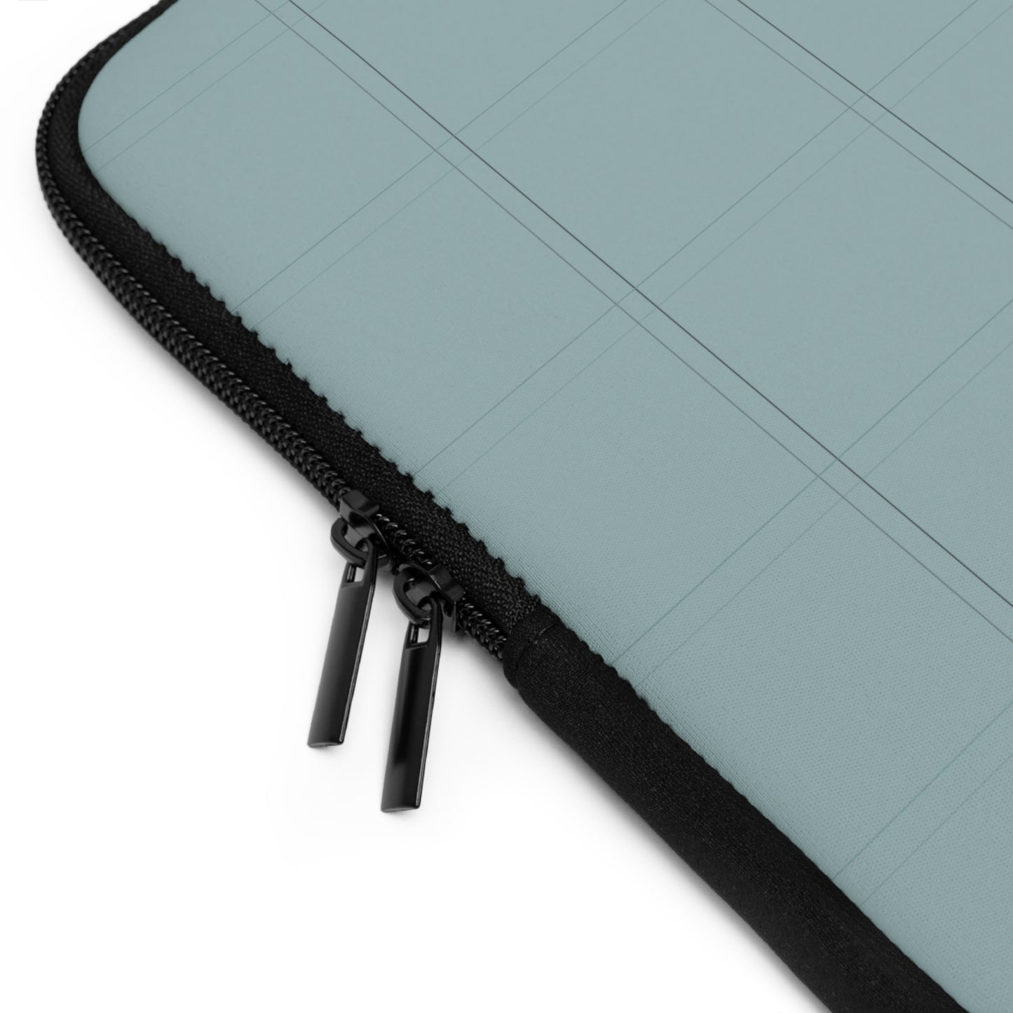 AREY Plaid Laptop Sleeve - Seafoam