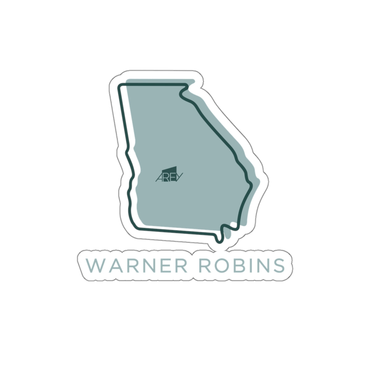 AREY "Warner Robins" Sticker