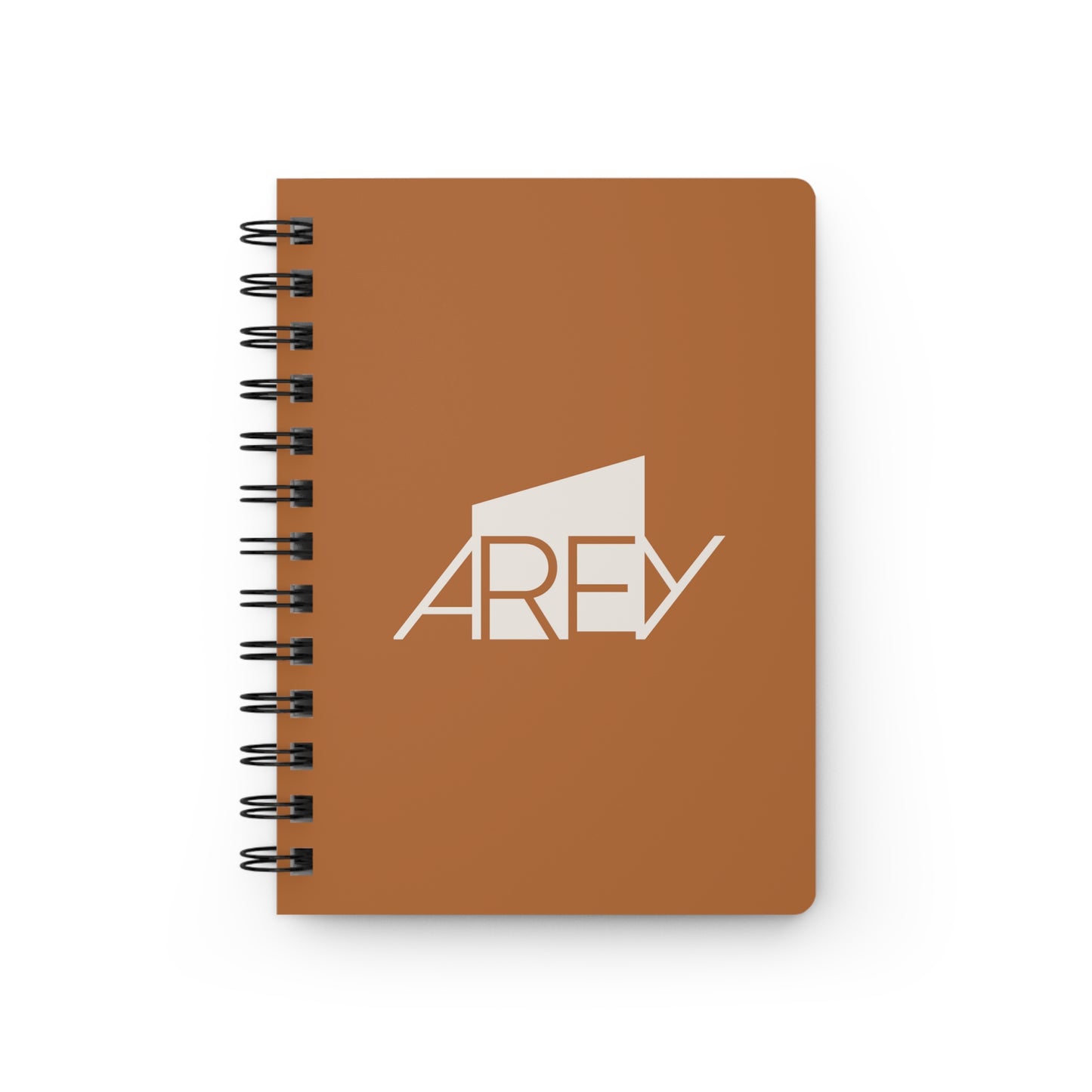 AREY Spiral Bound Journal - Brown