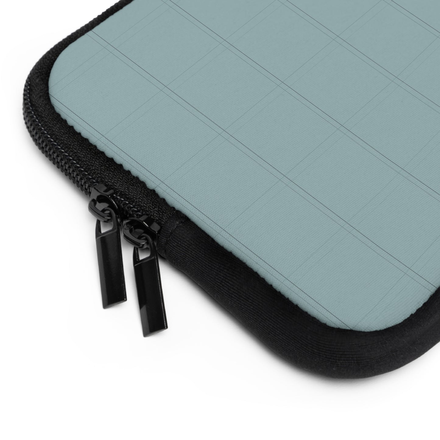 AREY Plaid Laptop Sleeve - Seafoam